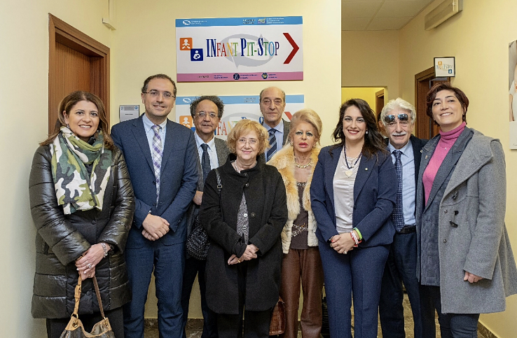 Inaugurata all’Inps un’area di “infant pit stop” per mamme e lattanti