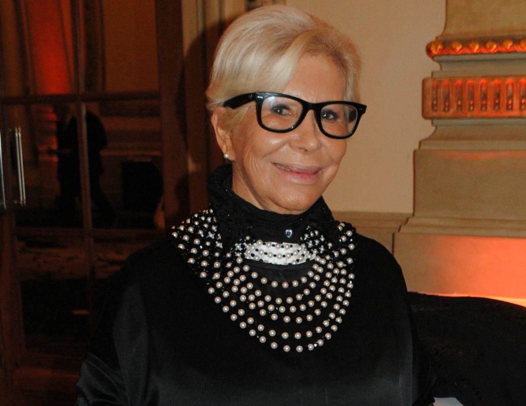 Anna Fendi a Messina ospite d’onore del Premio di moda “Madama”. Serata benefica per l’autismo