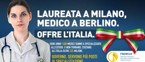 “Offre l’Italia”: al via la campagna FNOMCeO sulla fuga dei medici all’estero e la carenza di specialisti