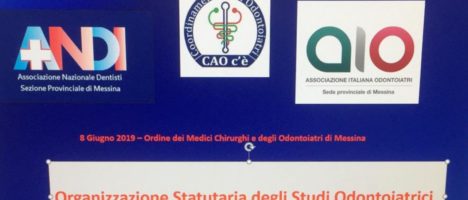 La commissione albo odontoiatri di Messina convoca il 7 giugno un’assemblea degli iscritti alla sede dell’Ordine