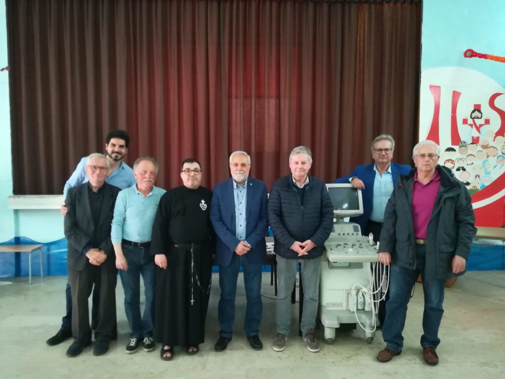 La COT dona un ecografo all’associazione operatori sanitari volontari per le periferie di Palermo
