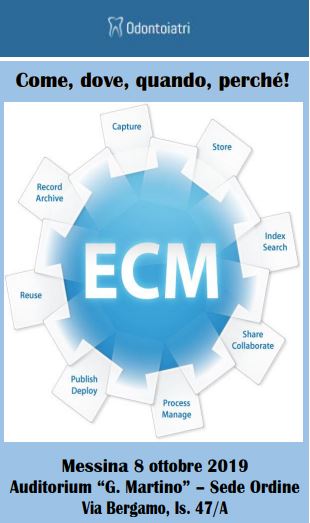 L’8 ottobre convegno all’Ordine su “ECM: Come, dove, quando, perché!”