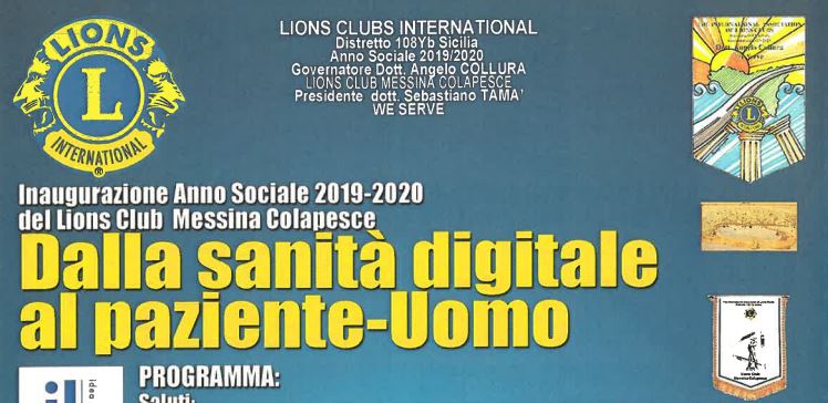 “Dalla sanità digitale al paziente-Uomo” evento il 21 ottobre al Salone delle Bandiere di Messina