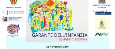 Evento “Garante dell’Infanzia” il 22 novembre al Palacultura di Messina