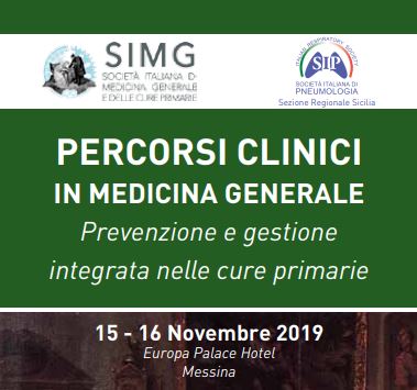 “Percorsi clinici in medicina generale: prevenzione e gestione integrata nelle cure primarie” evento il 15 e 16 novembre a Messina