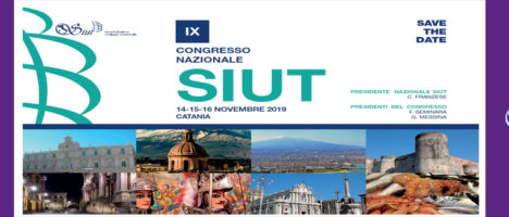 IX Congresso nazionale SIUT (Società italiana urologia territoriale) dal 14 al 16 novembre a Catania