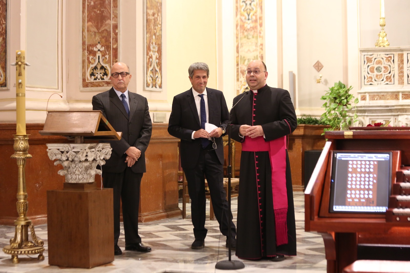 Consegnato l’innovativo organo Hauptwerk alla chiesa di Santa Caterina di Messina. Collocata una targa in ricordo di Fulvio Ferlazzo, fondatore di COT
