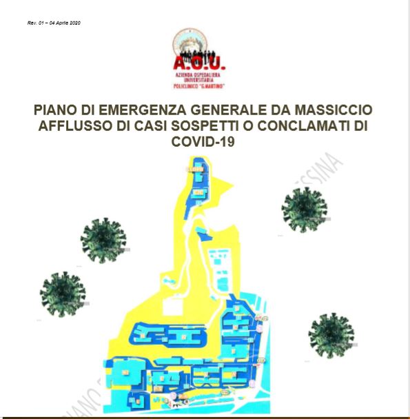 Revisione piano di emergenza generale da massiccio afflusso di casi sospetti o conclamati di “Covid-19”
