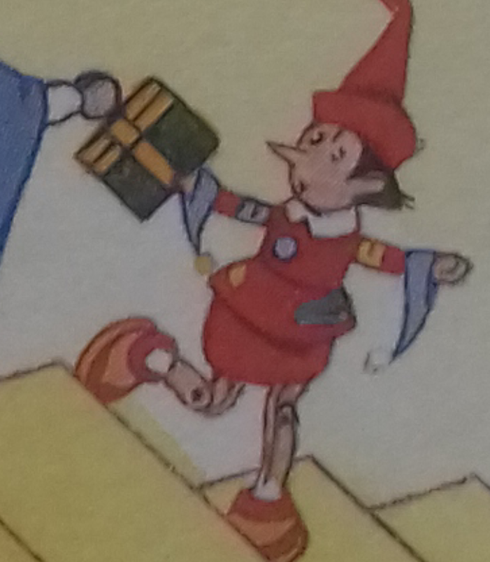 Noterelle riabilitative del padre del libraio: “Burattino”