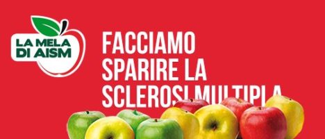 In questi giorni torna la “mela“ dell’AISM per combattere la sclerosi multipla