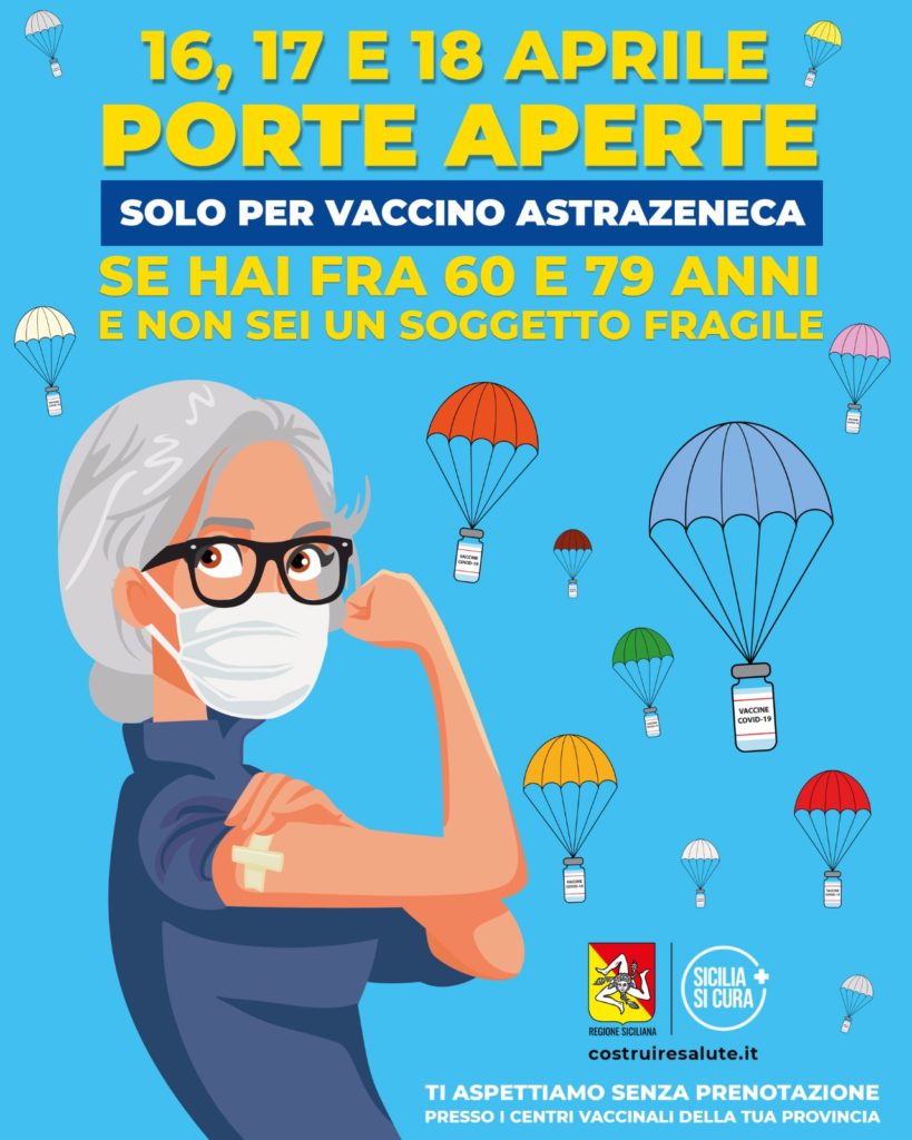 “Open weekend” AstraZeneca a Messina: vaccino senza prenotazione e con orari distinti in base all’età
