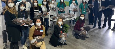 Messina, imprenditore siciliano dona 500 colombe pasquali al personale sanitario impegnato nelle vaccinazioni