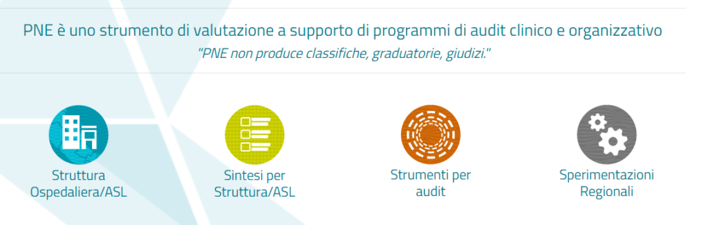 Programma nazionale esiti (PNE) edizione 2020