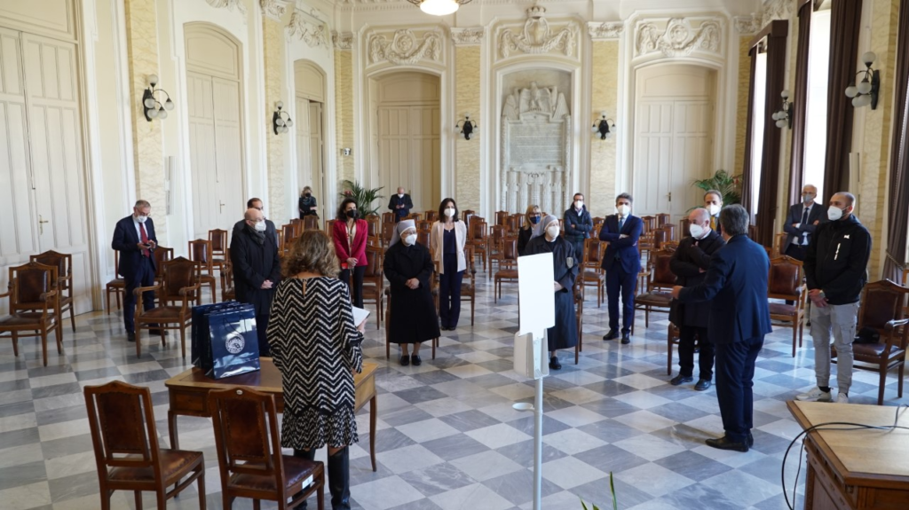 Consegnata a tre Associazioni benefiche cittadine la cifra raccolta durante la campagna solidale dell’Ateneo per Pasqua