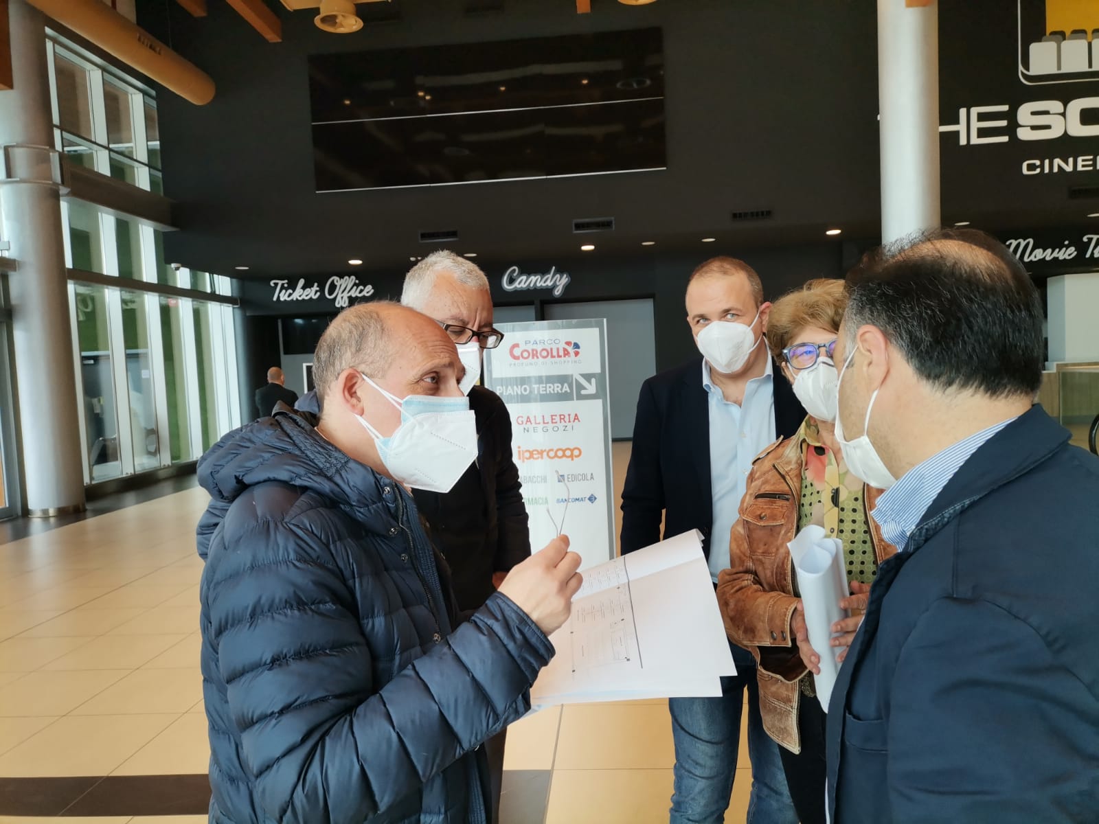 Al via primo hub vaccinale dentro un Centro commerciale nella Regione Sicilia al Parco Corolla di Milazzo. Il secondo che si sta realizzando in ambito regionale