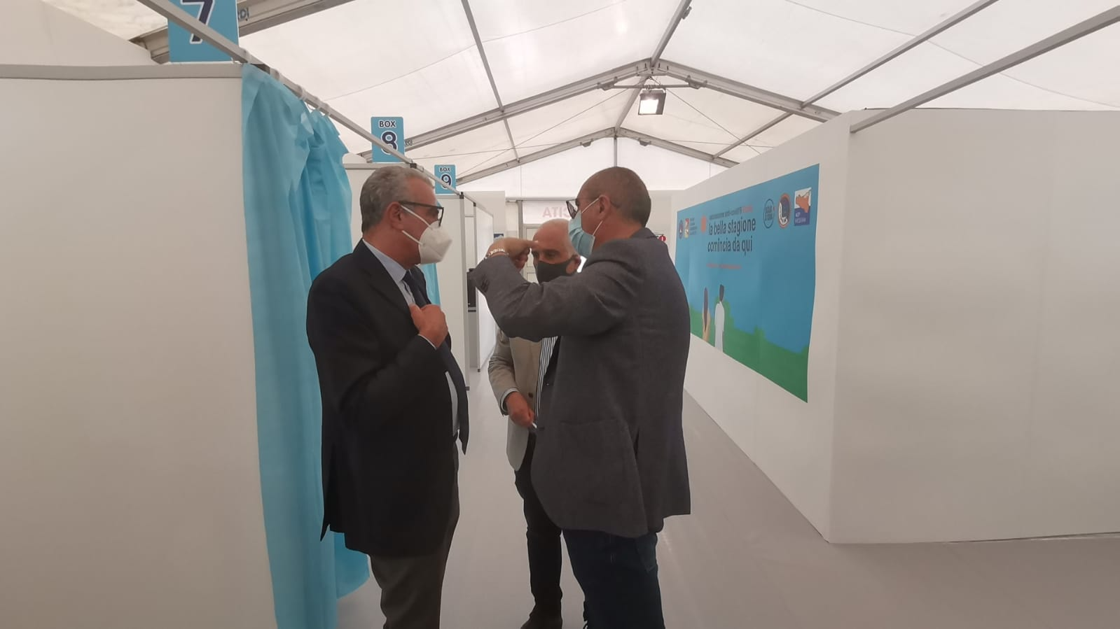 Vaccini: inaugurato Hub vaccinale a Capo d’Orlando, servirà per tutti i comuni dei Nebrodi