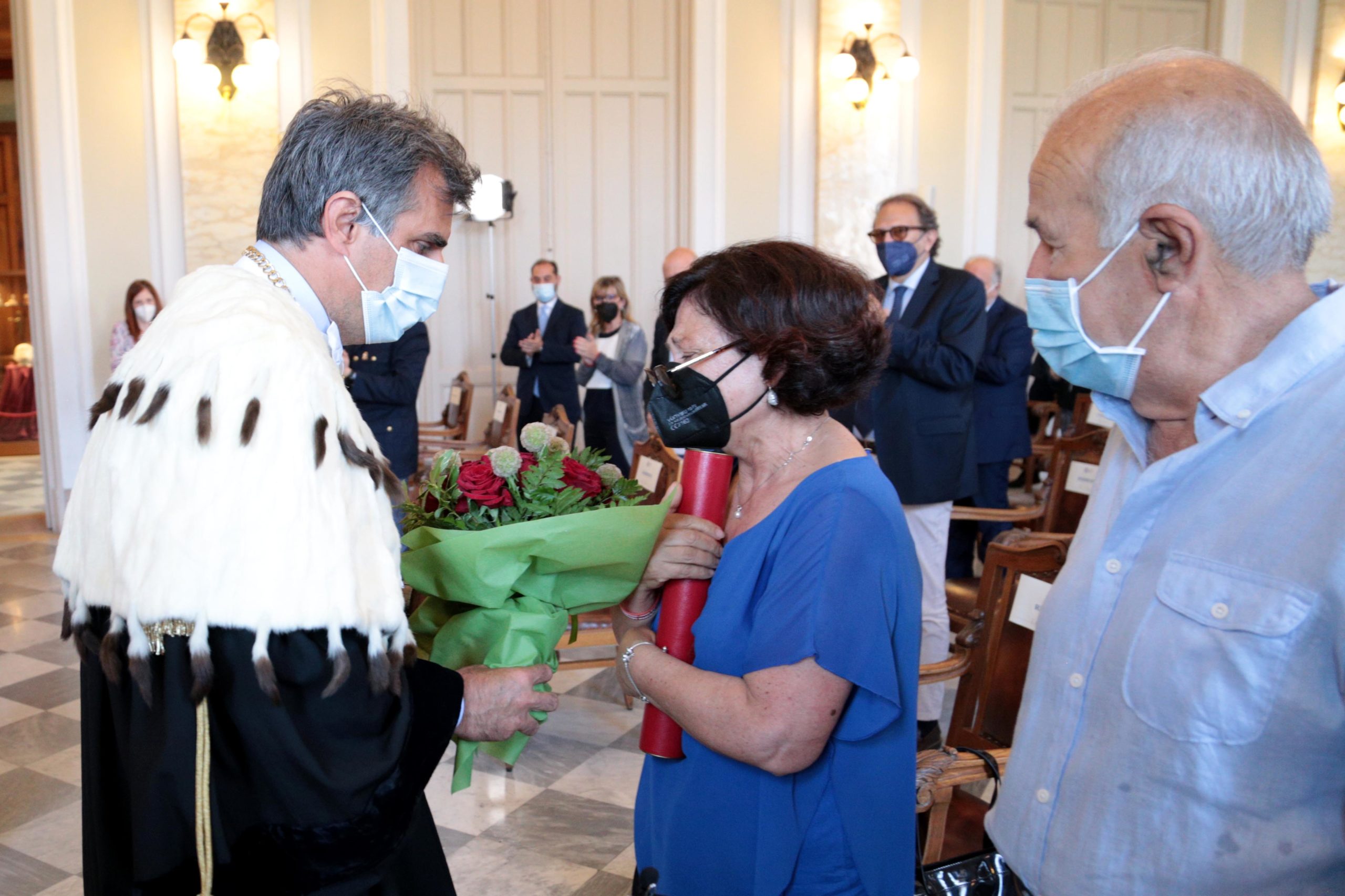 Consegnata in Aula Magna la pergamena di Laurea in ricordo di Lorena Mangano