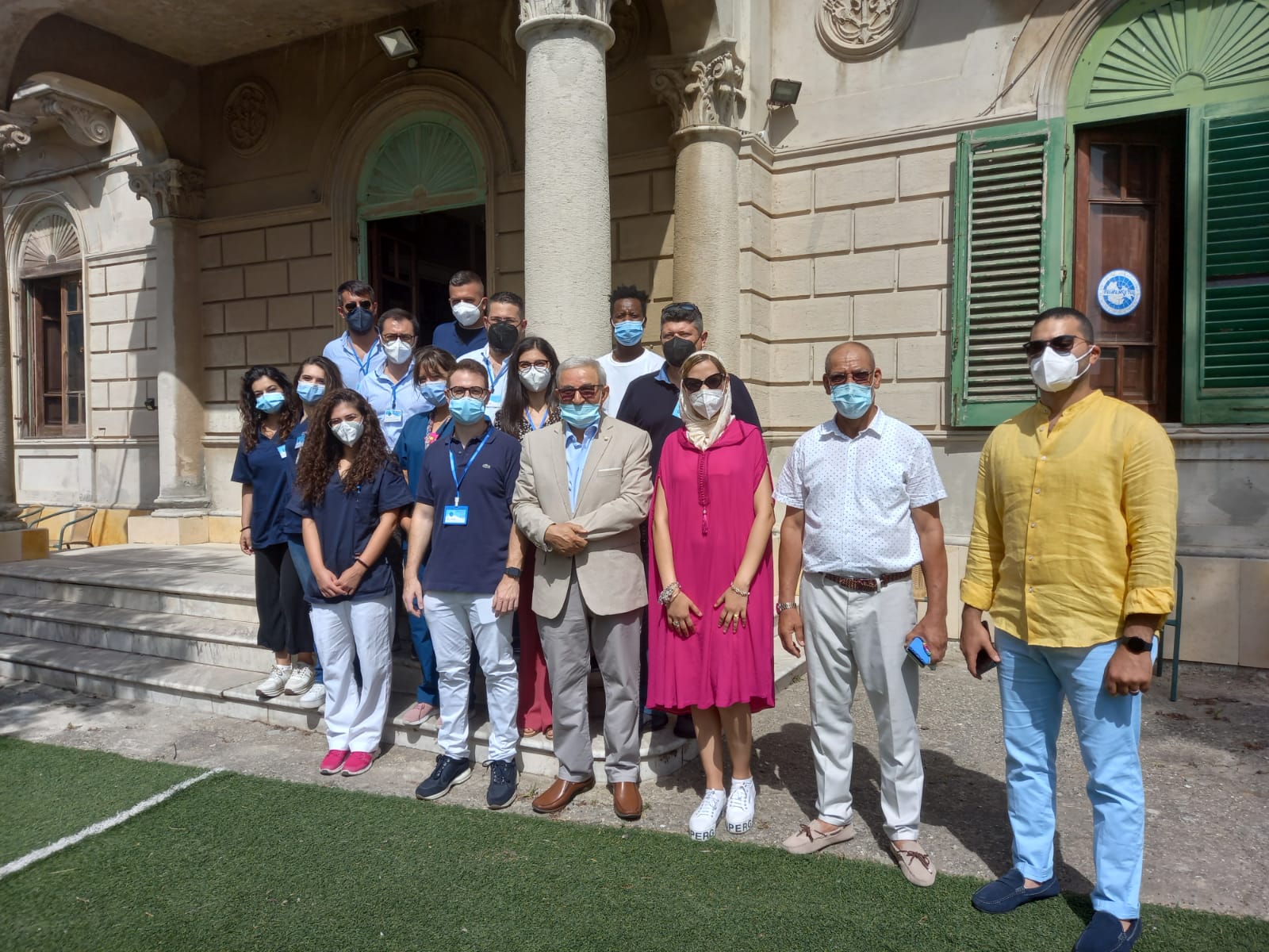 Grande festa della vaccinazione alla comunità islamica. Primo esempio di vaccinazione degli appartenenti a questa comunità all’interno della propria sede in Italia