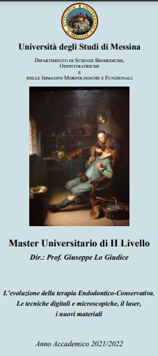 Master Universitario di II Livello “L’evoluzione della terapia Endodontico-Conservativa. Le tecniche digitali e microscopiche, il laser, i nuovi materiali”