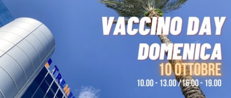 Domenica 10 ottobre “Vacciniamoci insieme”al centro commerciale Tremestieri
