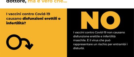 I vaccini contro Covid-19 causano disfunzione erettile o infertilità?