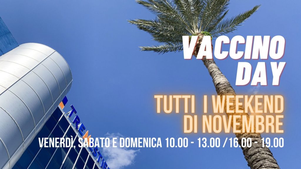 Ripartono oggi 5 novembre al Centro Commerciale Tremestieri i weekend Fast Vax