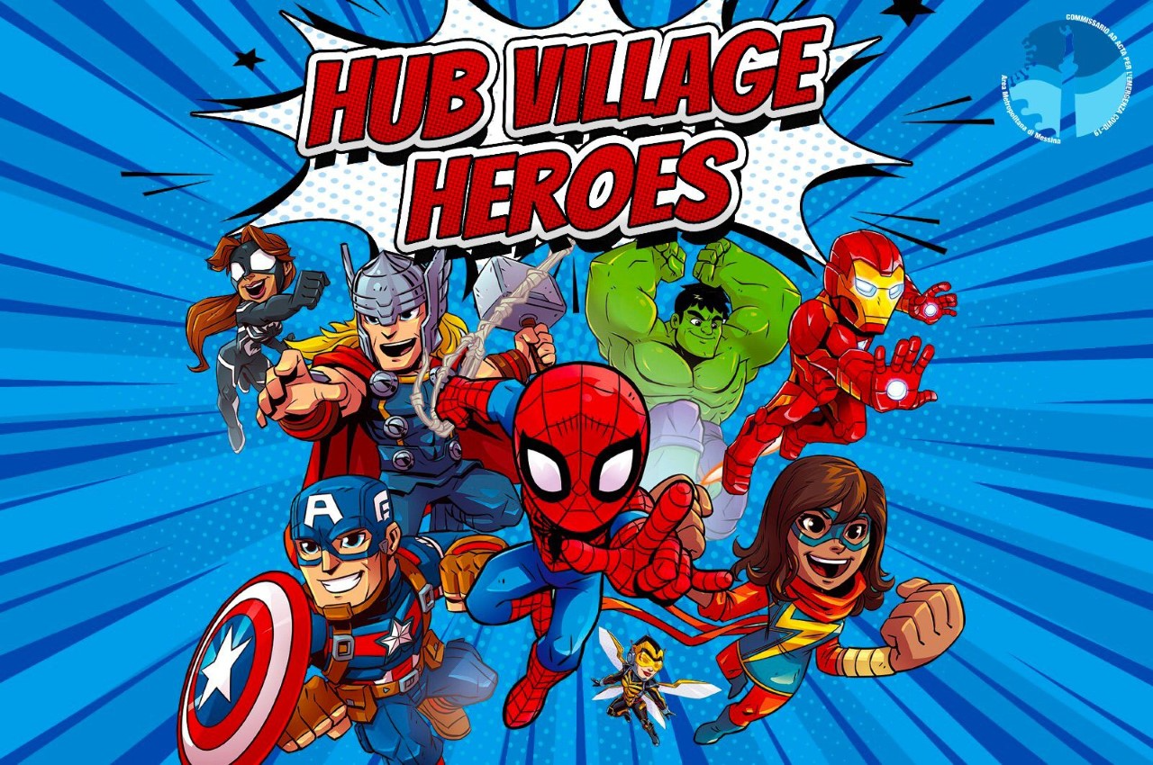 Vaccini bambini 5-11 anni, a Messina i medici diventeranno “supereroi” con Hub Village Heroes