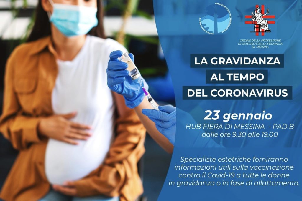 Donne incinte o allattamento possono fare vaccino: domenica alla Fiera di Messina tornano le ostetriche per informare e sensibilizzare