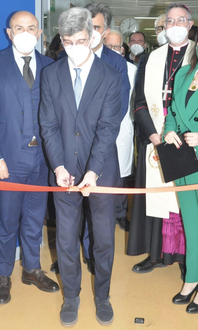 Inaugurazione dei nuovi locali di degenza dell’Unità operativa di nefrologia pediatrica del Policlinico Universitario di Messina