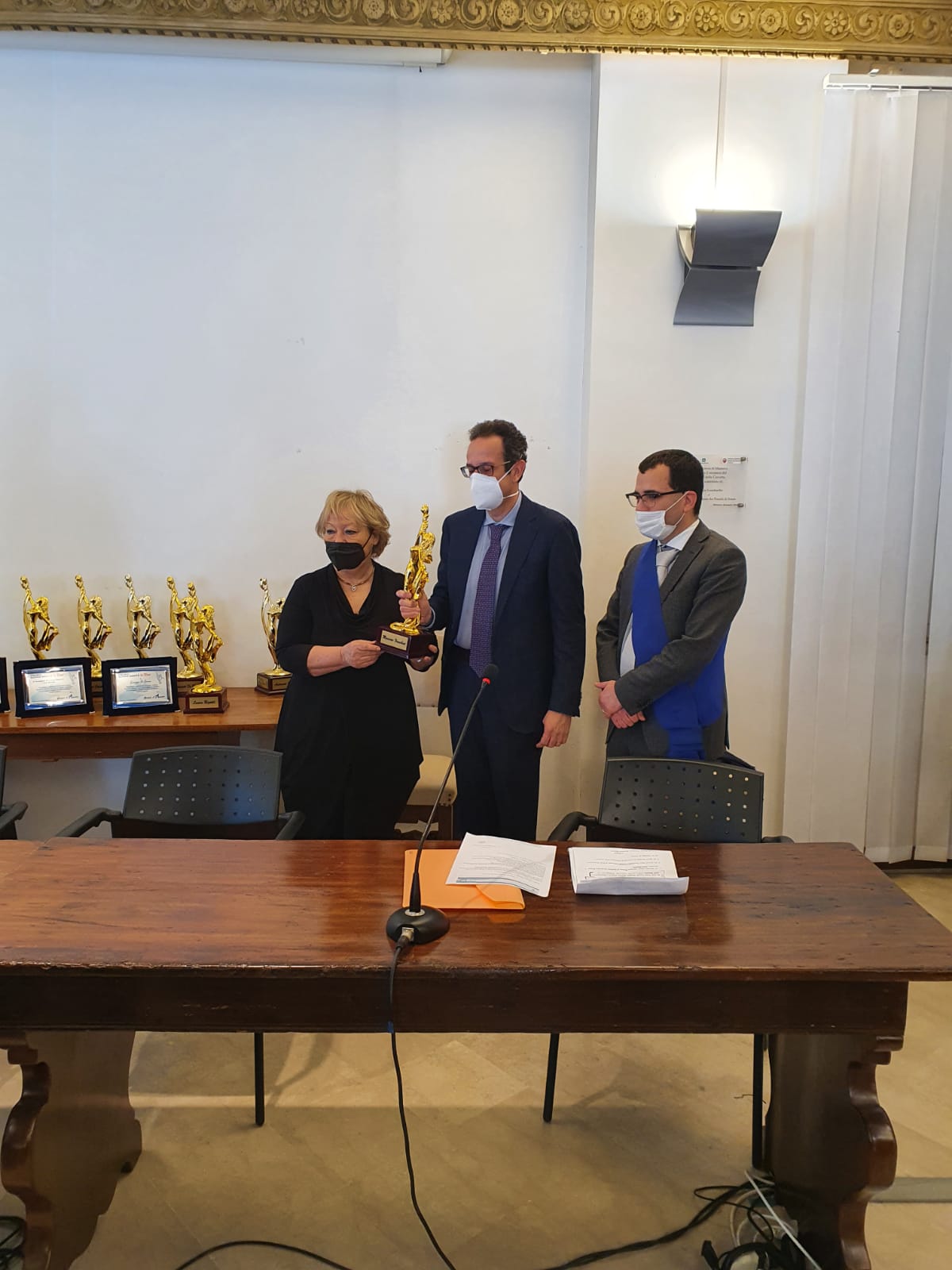 Premio Buona Sanità al Poma di Mantova in memoria di Giuseppe De Donno