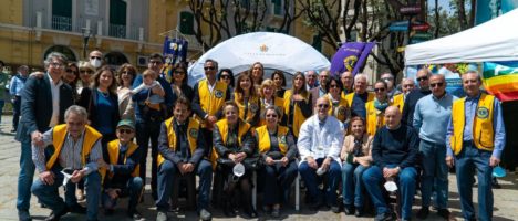Grande partecipazione in Piazza Duomo a Messina al Lions Day dedicata alla tutela della salute