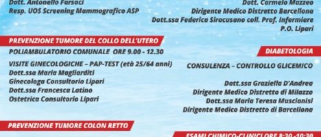 L’Asp Messina torna a Salina col “Villaggio della Salute”: specialisti e servizi sanitari per gli isolani