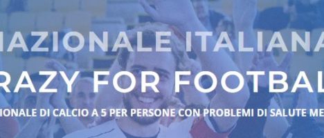 La Nazionale Crazy for football per tre giorni in Umbria. Selezione dei giocatori e sfide contro le rappresentative di Corciano e Azienda Brunello Cucinelli