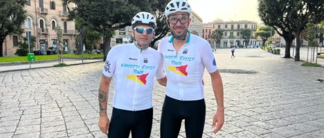 Messina, lo chef Paolo Romeo al “Vanotti Sicily Tour” giro della Sicilia in bicicletta