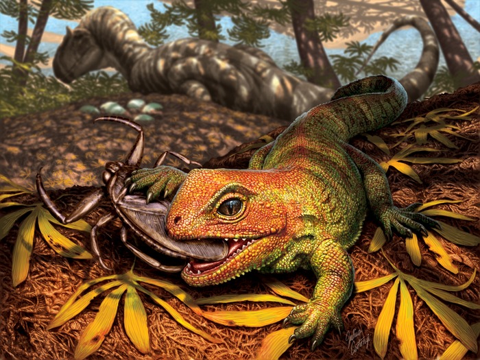 Scoperto un rettile preistorico estinto e sconosciuto che viveva tra i dinosauri