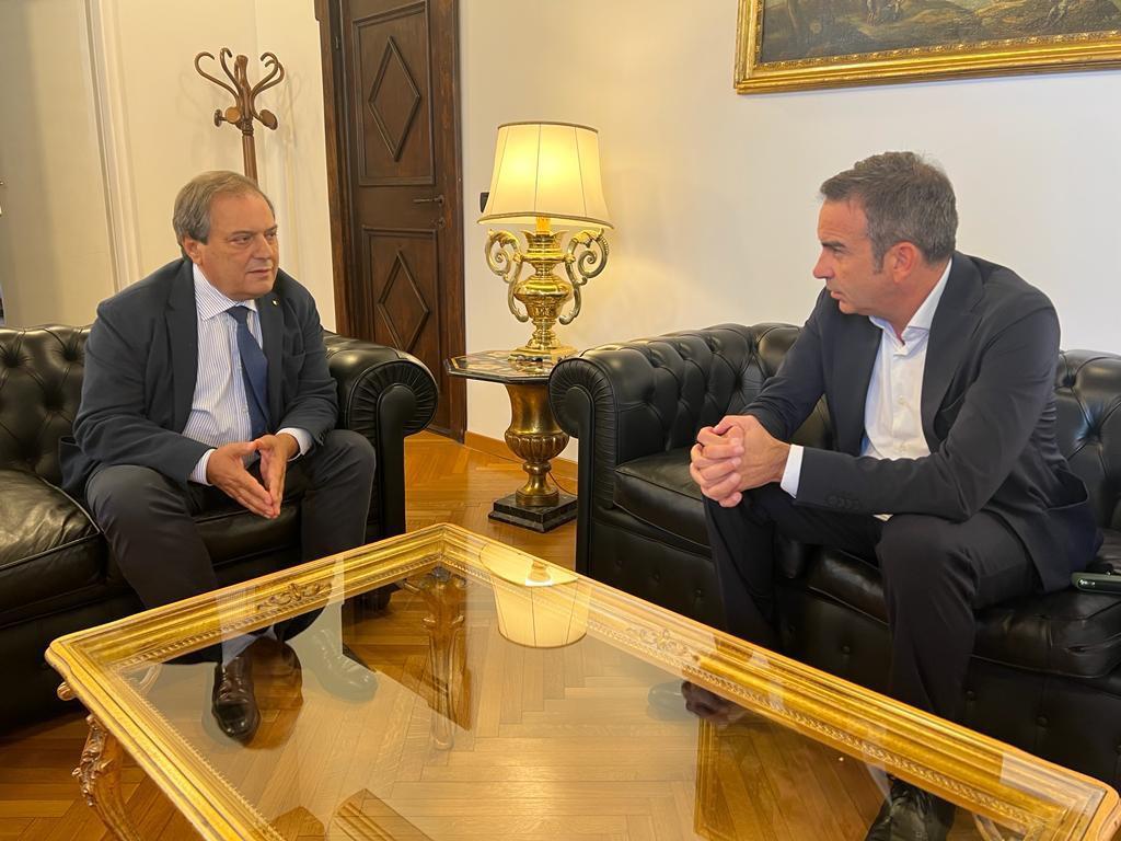 Sanità: incontro Occhiuto-Anelli