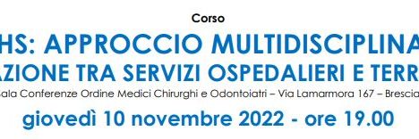 Il 10 novembre corso OMCeO “OSAHS: approccio multidisciplinare e integrazione tra servizi ospedalieri e territoriali” nella sala conferenze dell’ordine medici chirurghi e odontoiatri di Brescia