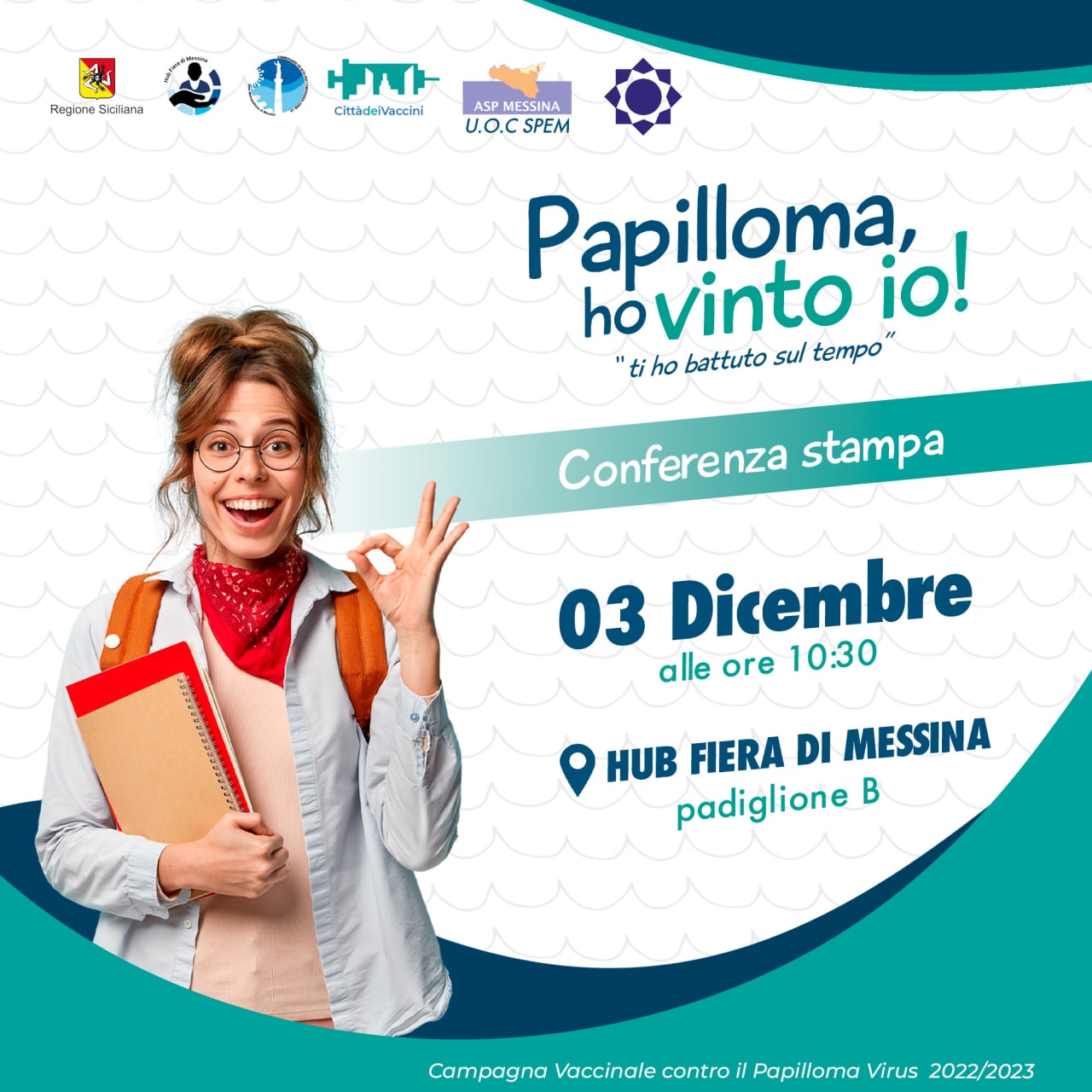 A Messina e provincia nuova campagna vaccinale sull’ Human Papilloma Virus (HPV)