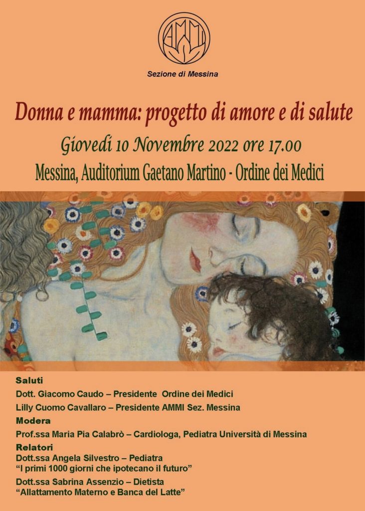 Ammi sezione di Messina. Donna e Mamma: progetto di Amore e di Salute