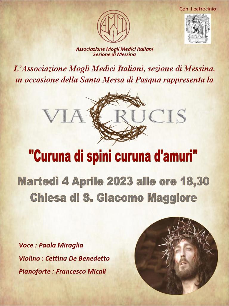 “Curuna di spini curuna d’amuri”