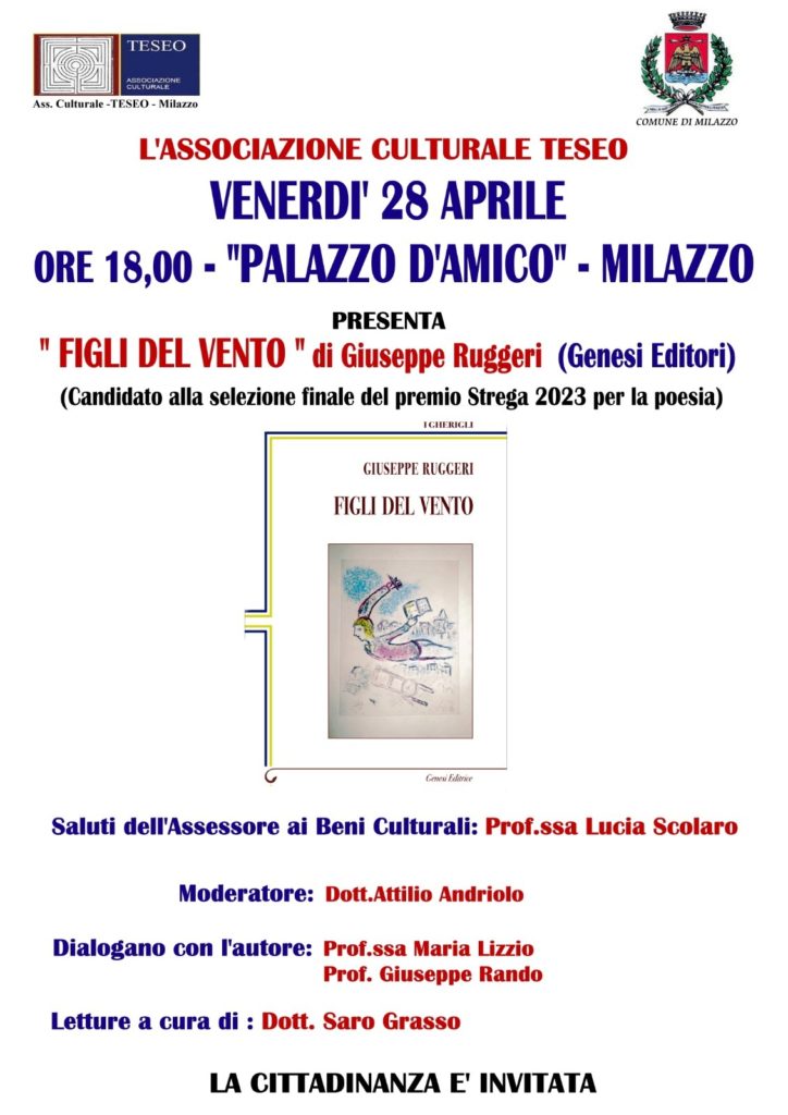 “Figli del Vento” di Giuseppe Ruggeri