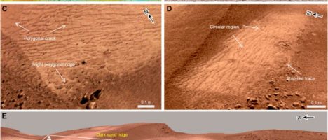 Il Rover Zhurong trova tracce di acqua a basse latitudini sul moderno Marte