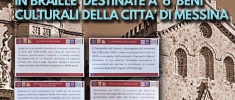L’ 8 giugno presentazione del progetto Lions di donazione di targhe Braille alla città di Messina