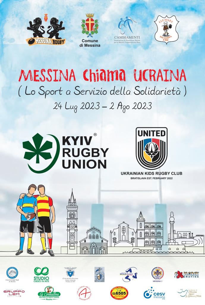 Manifestazione a sostegno dei malati di malattie neuromuscolari rare “Messina chiama Ucraina – lo sport a servizio della solidarietà”