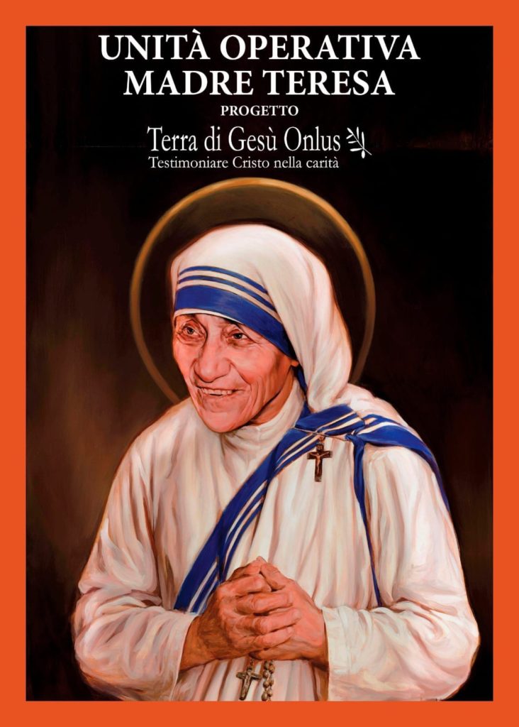 Martedì 10 conferenza stampa Terra di Gesù per presentare il nuovo progetto Madre Teresa