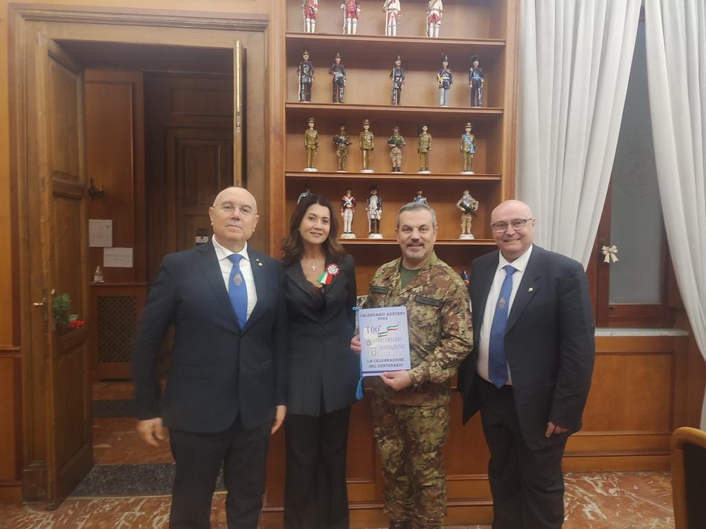 Il presidente della Federazione di Messina dell’Istituto del Nastro Azzurro fra combattenti decorati al valor militare