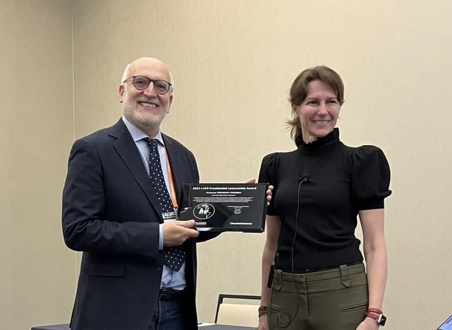 Unime, Presidential Award 2024 della Inter-American Photochemical Society assegnato al prof. Sebastiano Campagna