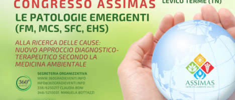 Il 20 e 21 aprile congresso ASSIMAS su “Le patologie emergenti” a Levico Terme