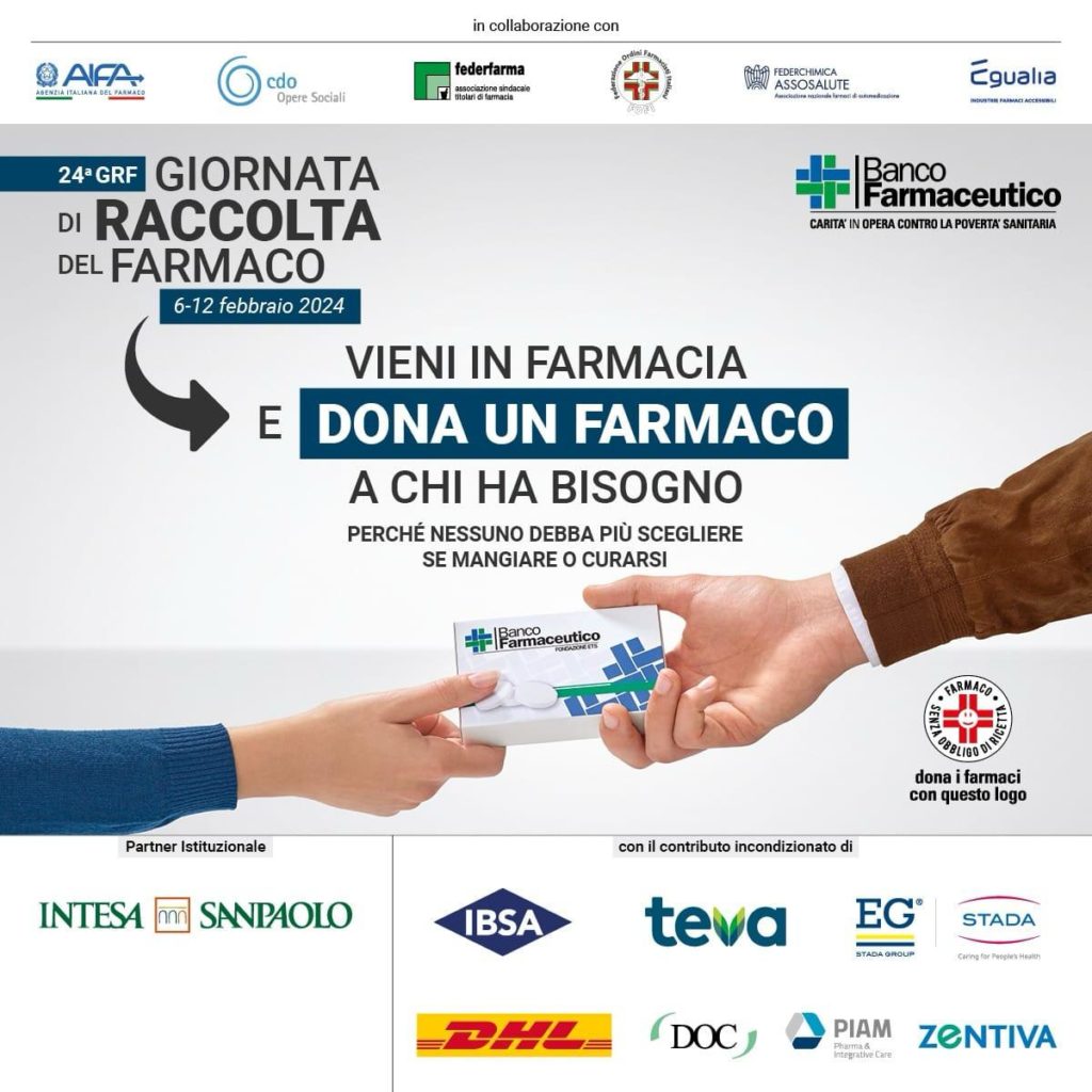 Dal 6 al 12 febbraio dona un farmaco ai poveri di Messina