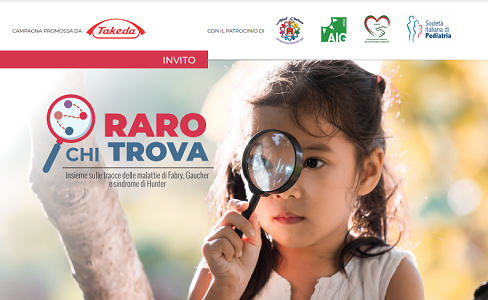 Anche se raro, lo puoi trovare. “Raro chi Trova” 2024: giochi di logica per aiutare i genitori a mettersi sulle tracce delle malattie da accumulo lisosomiale